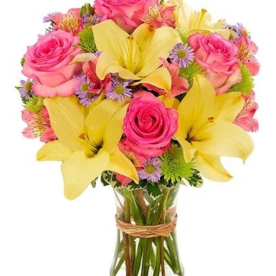 <hr />



<hr />

<strong>Celebrate them with this vibrant mix of colorful flowers, guaranteed to make anyone smile with delight as you wish them happy birthday.</strong>